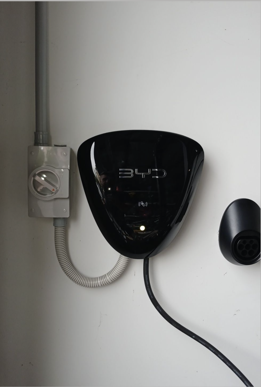 BYD 22kW wall charger installed in Wheelers Hill